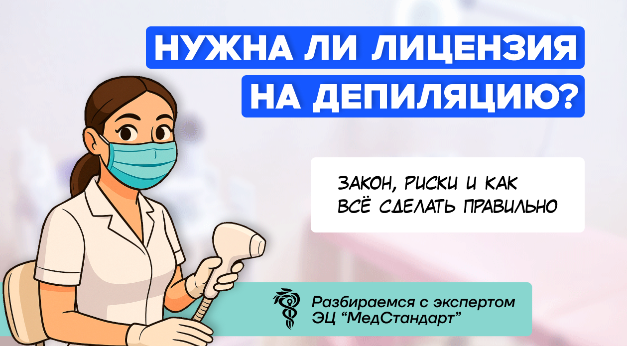 Нужна ли лицензия на депиляцию? Закон, риски и как всё сделать правильно